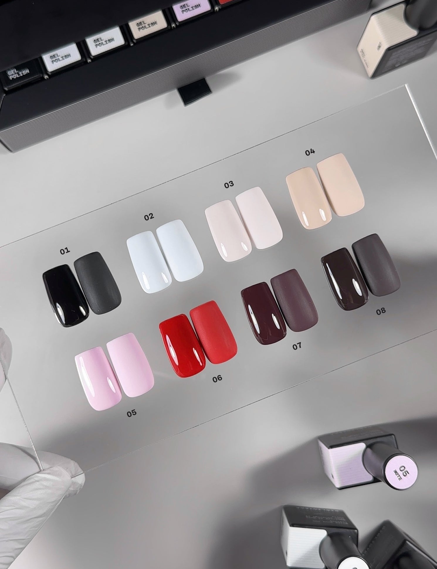 Gel Polish BASIS № 01-08