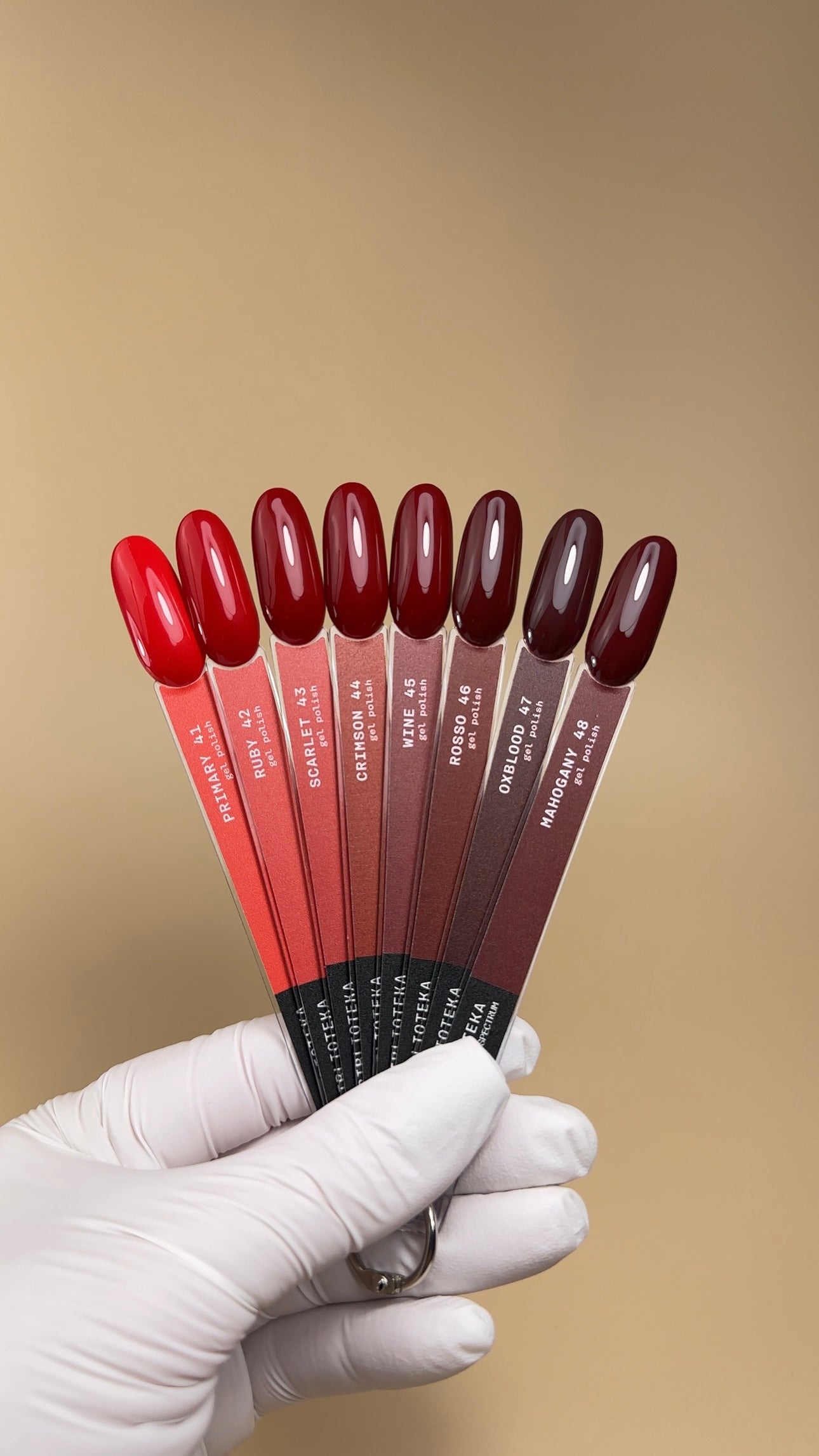 Gel Polish RED SPECTRUM № 41-48