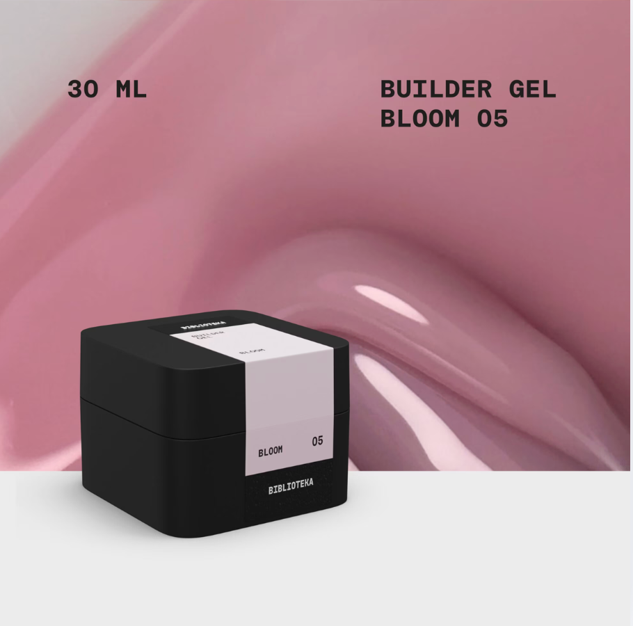 Builder Gel Bloom №05 pink builder gelis 30 ml