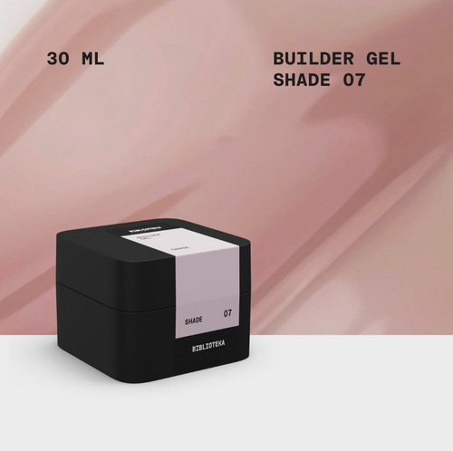 Builder Gel Shade №07 cool pink beige builder gelis 30 ml