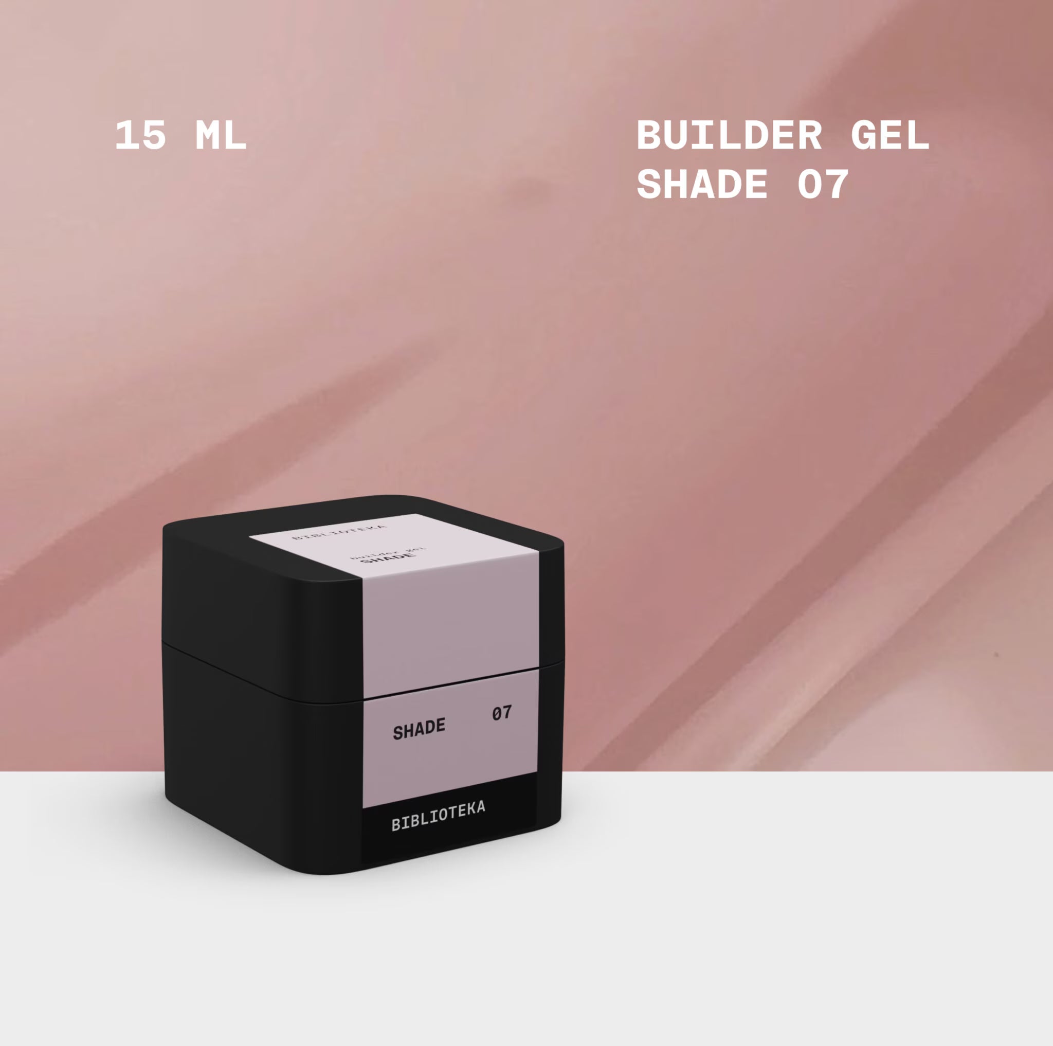 Builder Gel Shade №07 pink beige builder gelis