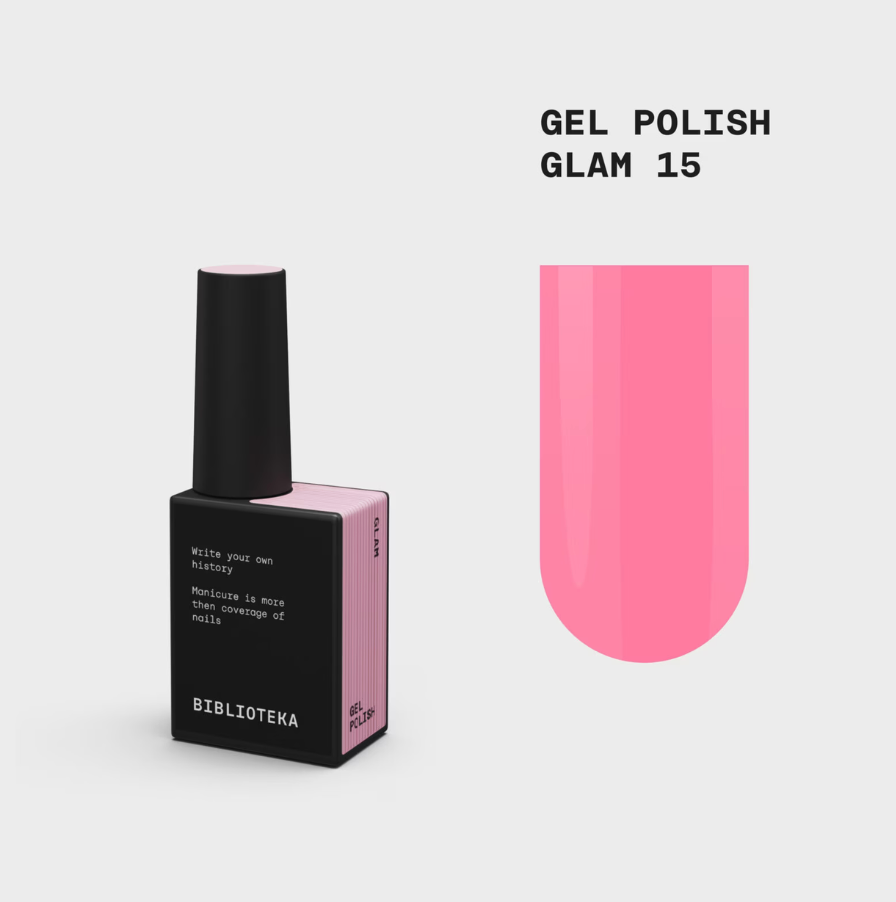 Glam rožinis gelinis lakas 10 ml