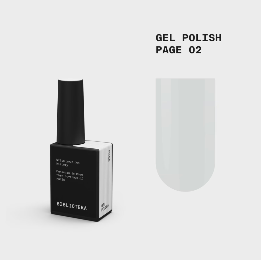 Page baltas gelinis lakas 10 ml