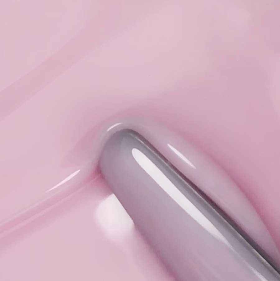 soft pink builder gelis nagų stiprinimui